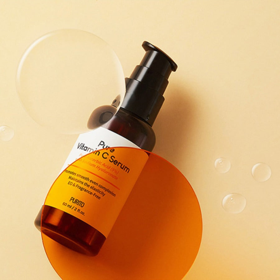 Purito Pure Vitamin C Serum 5% jevner hudtone og glød