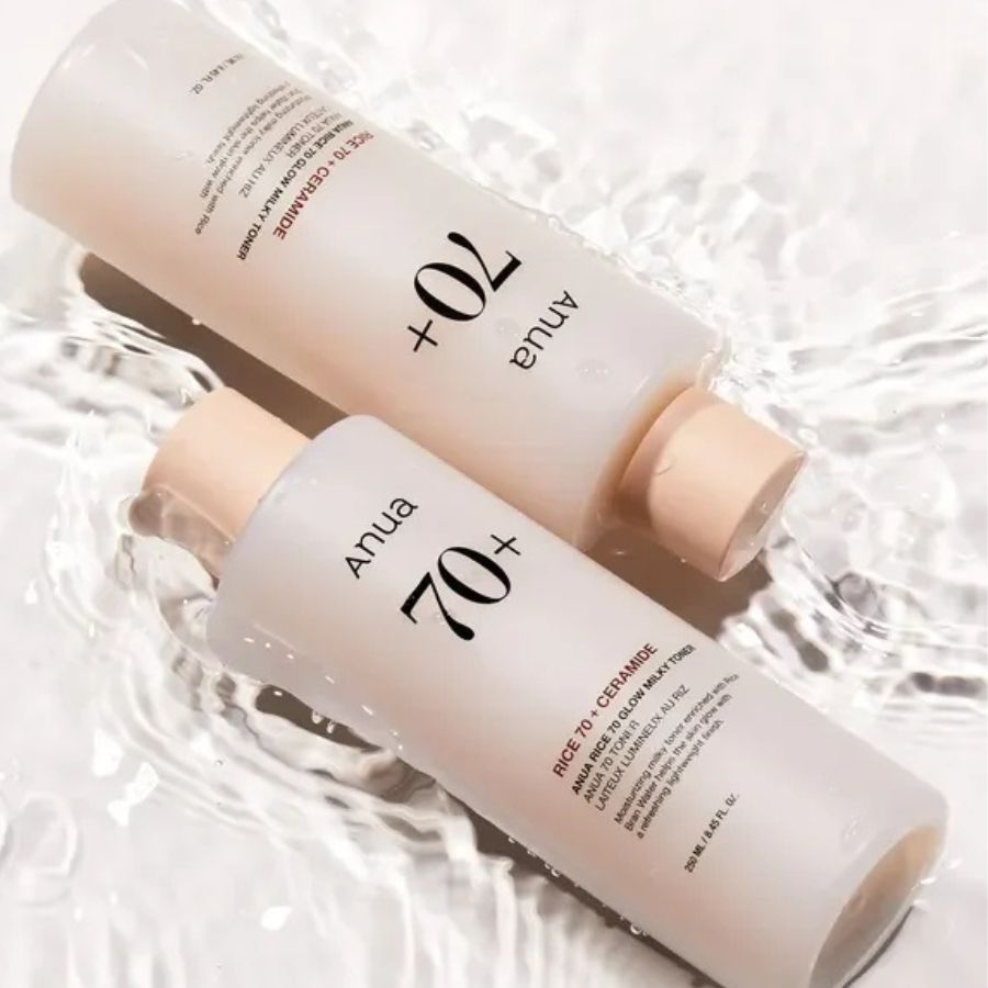 ANUA Rice 70 Glow Milky Toner 250 ml Niacinamid Ceramider
