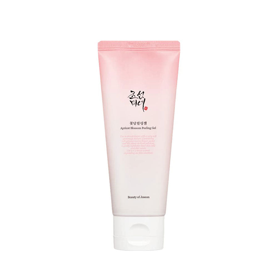 Aprikosblomst Peelinggel med Cellulose, Skånsom Eksfoliering og Fukt