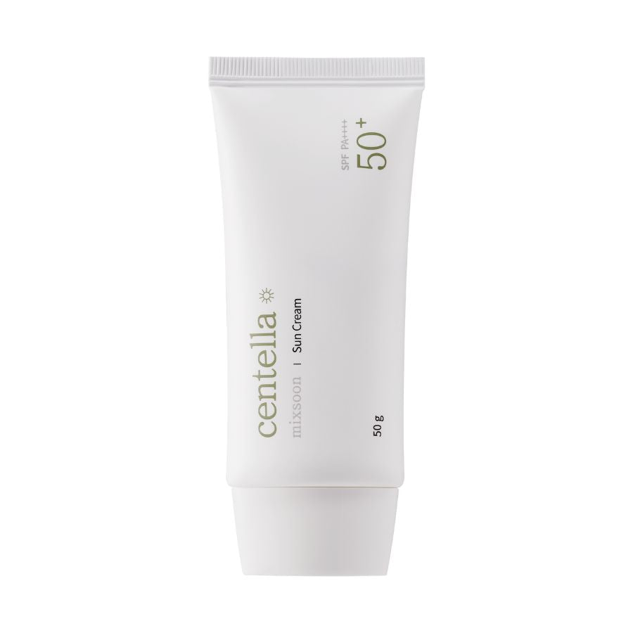 MIXSOON Centella Solkrem SPF50+ PA++++ Lett, Beroligende Beskyttelse for Ansikt