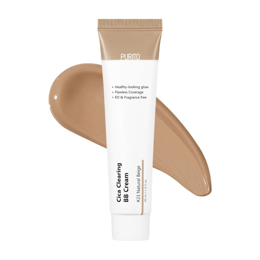 Purito Cica Clearing BB-krem #23 Natural Beige, Fuktgivende og Beroligende