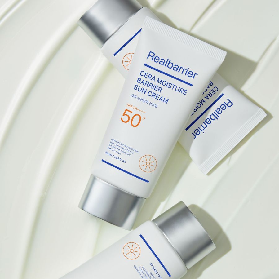 Real Barrier Cera Fuktighetsbarriere Solkrem SPF50 Fuktighetsgivende Ceramider