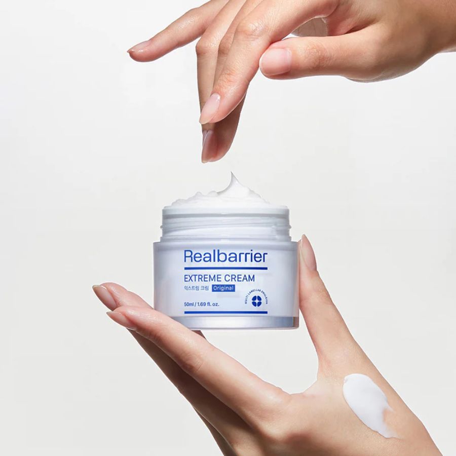 REAL BARRIER Extreme Cream intensiv fuktighetskrem med ceramider og hyaluronsyre