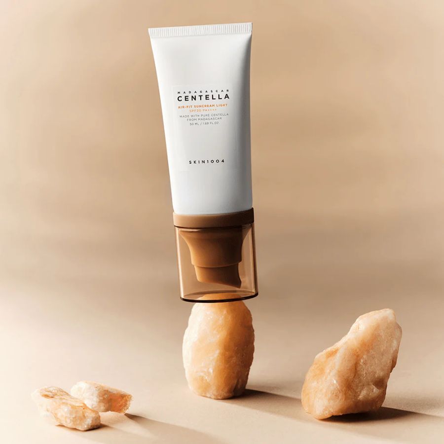 SKIN1004 Centella Air-Fit Solkrem SPF30 PA++++ Lett Beroligende Mineralkrem