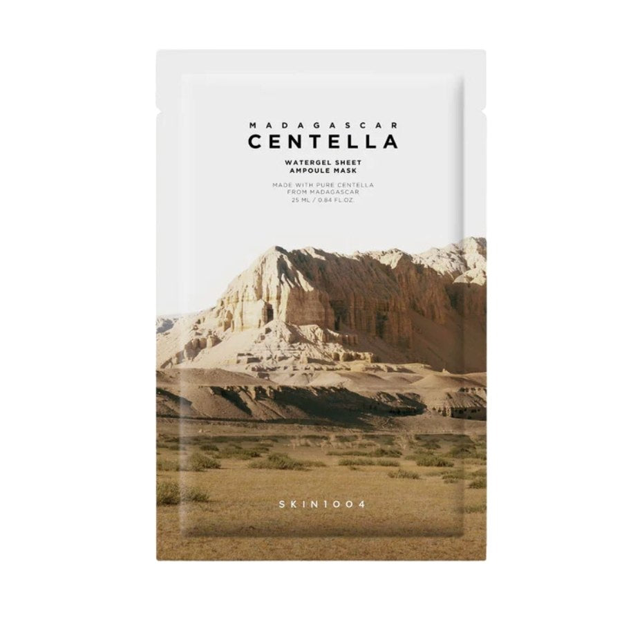 SKIN1004 Madagascar Centella Watergel Sheet Ampoule Fuktighetsgivende Maske