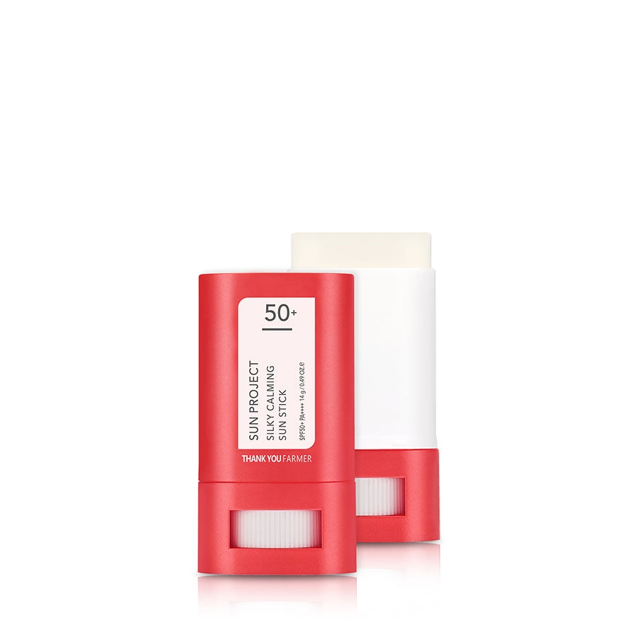 Sun Project Silkemyk Beroligende Solstick SPF50 Vannfast Praktisk Påføring