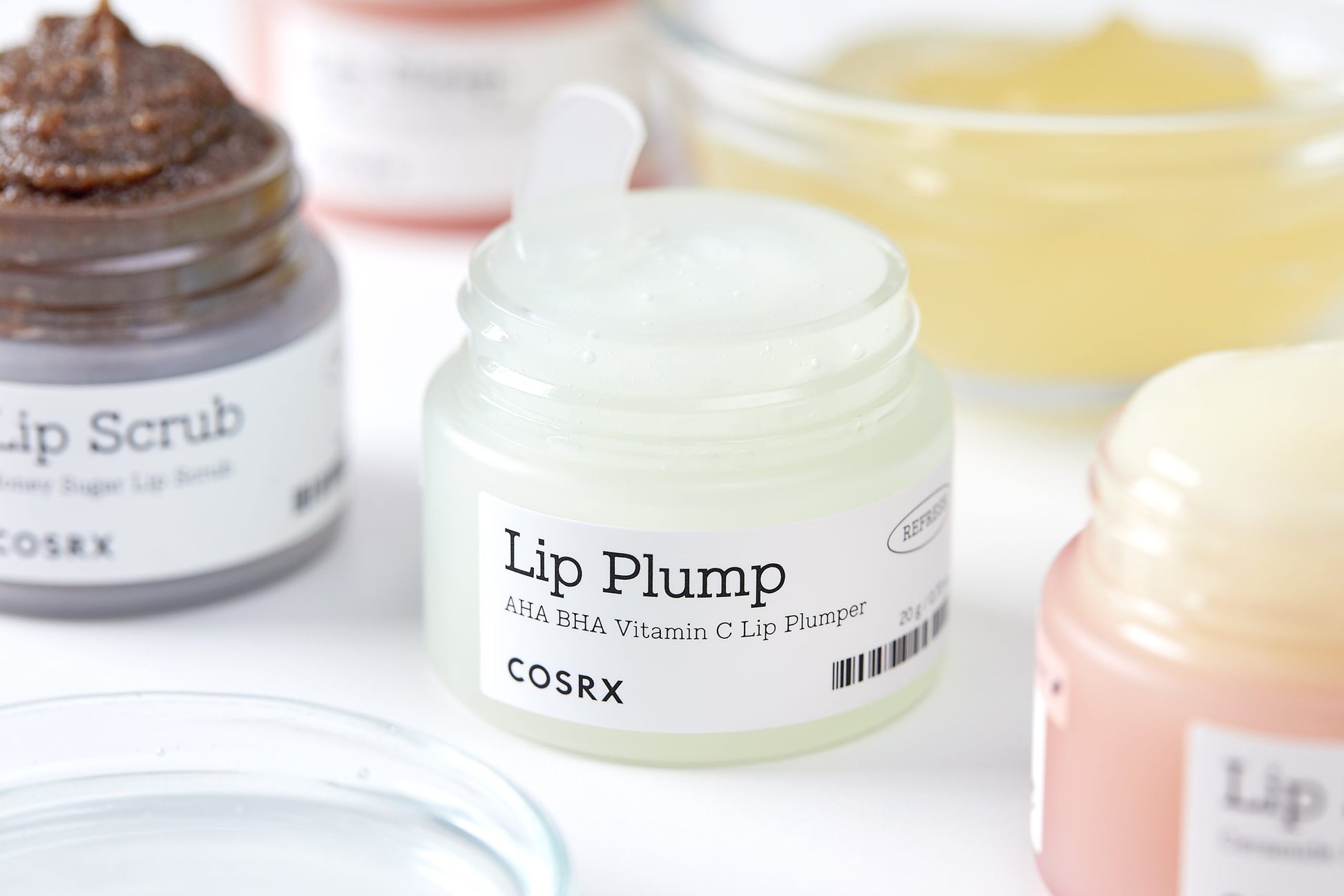 COSRX AHA BHA Vitamin C leppeplumper - fuktgivende volumgivende behandling