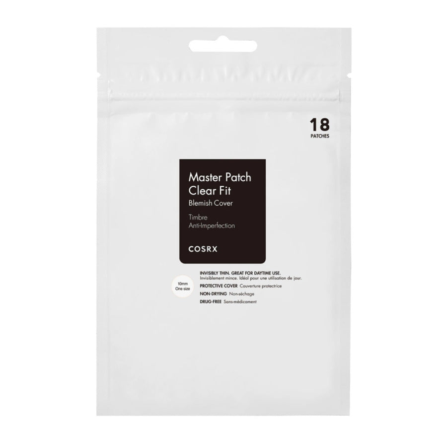 COSRX Clear Fit Master Patch ultratynne usynlige kviselapper 18 stk