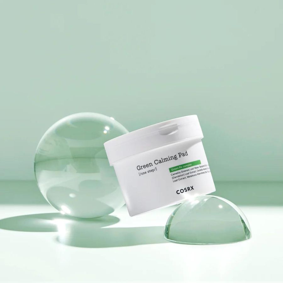 COSRX One Step Green Calming Pad Beroliger Irritert Sensitiv Hud