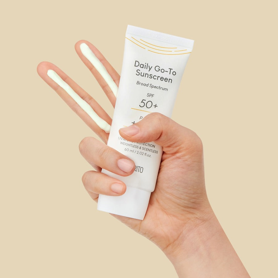Purito Daily Go-To Solkrem SPF50 PA+++ Lett fuktighetsgivende ansiktssolkrem