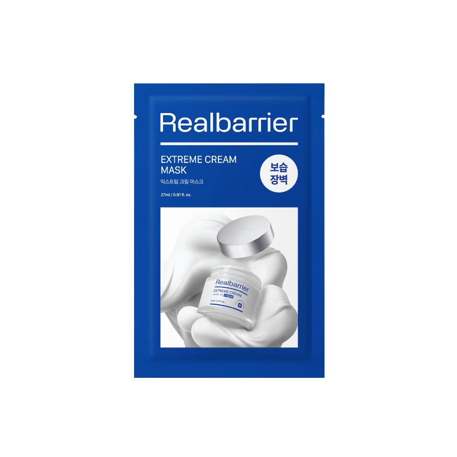 Real Barrier Extreme Cream Mask fuktighetsgivende sheetmaske med ceramider