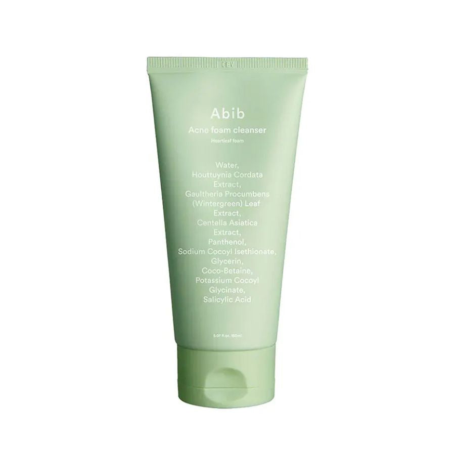 ABIB Acne Foam Cleanser Heartleaf Foam tube