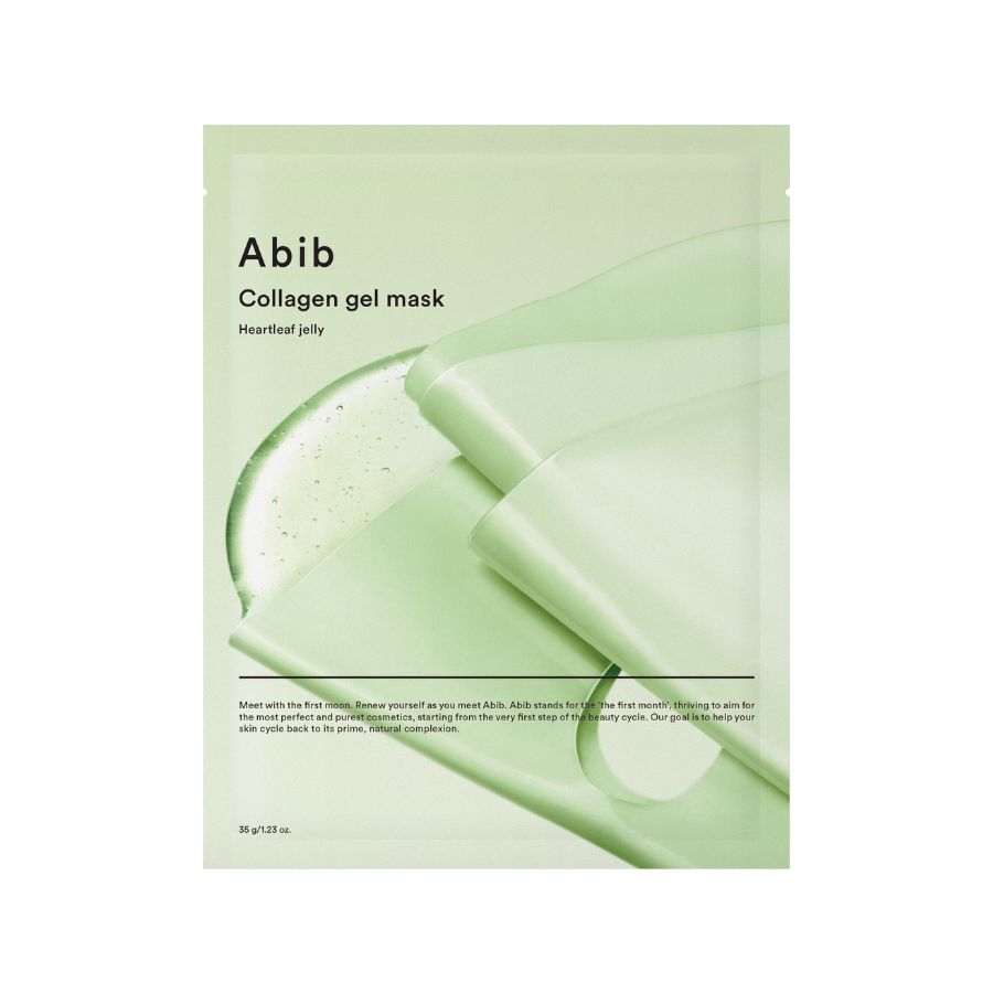 ABIB Collagen Gel Mask Heartleaf Jelly kjølende fuktboost maske