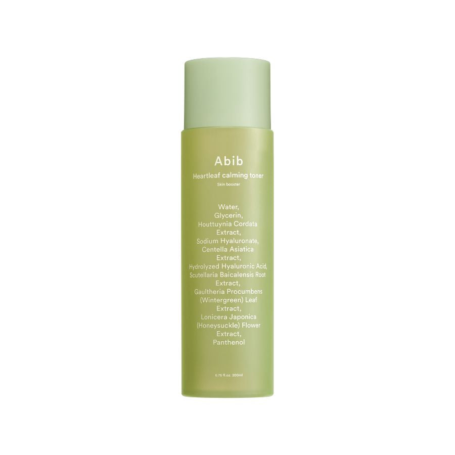 ABIB Heartleaf Calming Toner Skin Booster beroligende fuktbalanse sensitiv