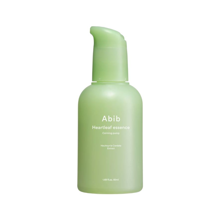 ABIB Heartleaf Essence Calming Pump beroligende fuktessens for sensitiv hud
