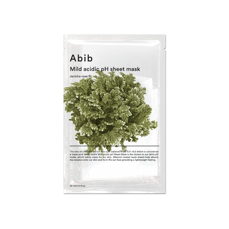 ABIB Mild Surt pH Sheet-maske Jericho Rose Fuktgivende Maske