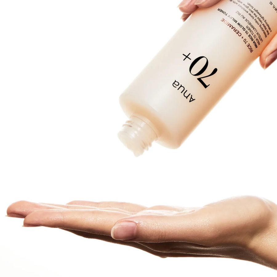 ANUA Rice 70 Glow Milky Toner 250 ml Niacinamid Ceramider