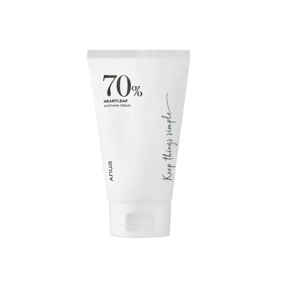 ANUA Heartleaf 70% Beroligende Fuktighetskrem for Sensitiv Hud