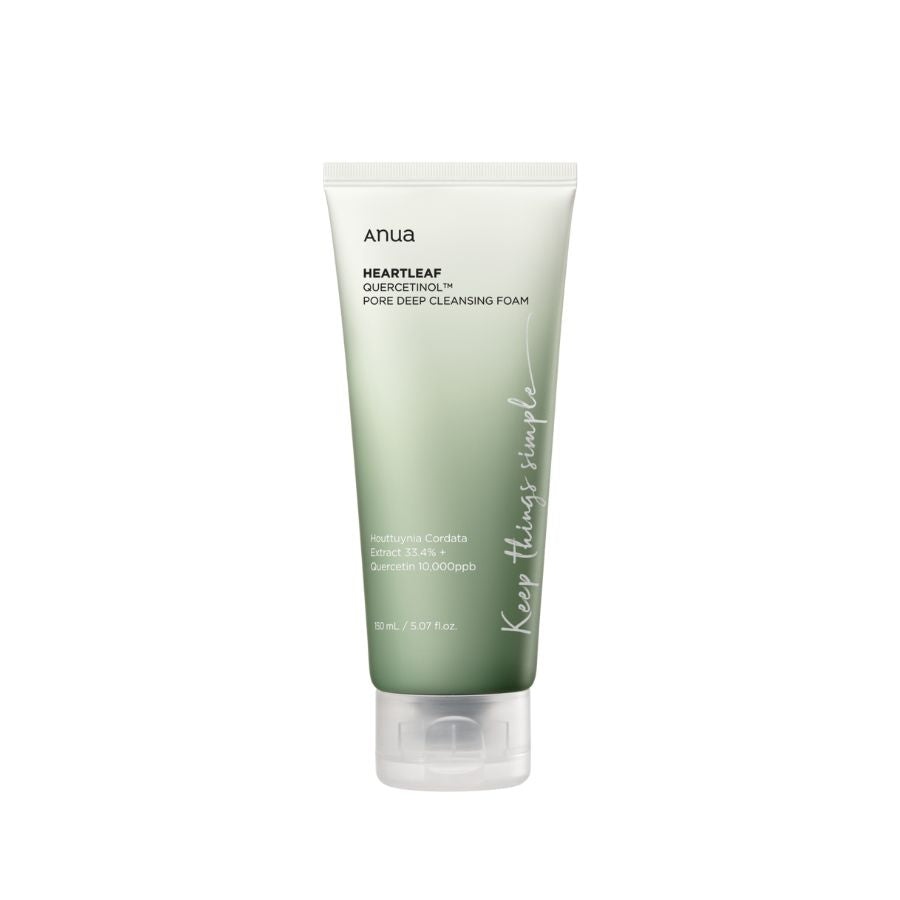 Anua Heartleaf Quercetinol Pore Deep Cleansing Foam tube