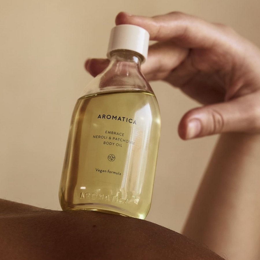 AROMATICA Serene kroppsolje - lavendel og merian for avslapning