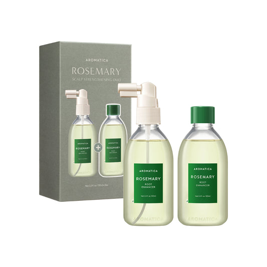 Aromatica Rosemary Hodebunnsspray Duo 2 x 100 ml Styrkende