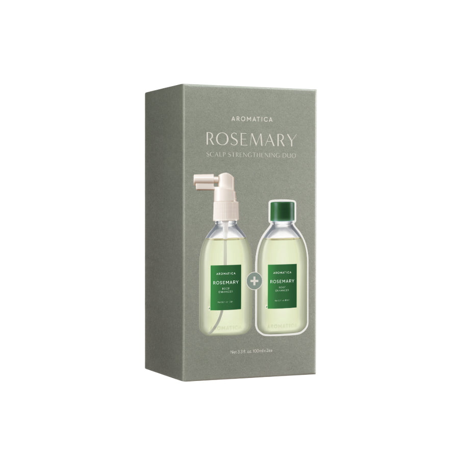 Aromatica Rosemary Hodebunnsspray Duo 2 x 100 ml Styrkende