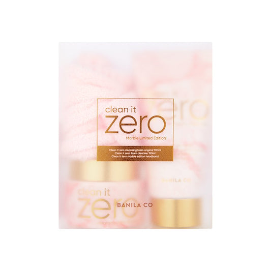 Banila Co Clean It Zero Marble Edition Gavesett - Balm, Skum
