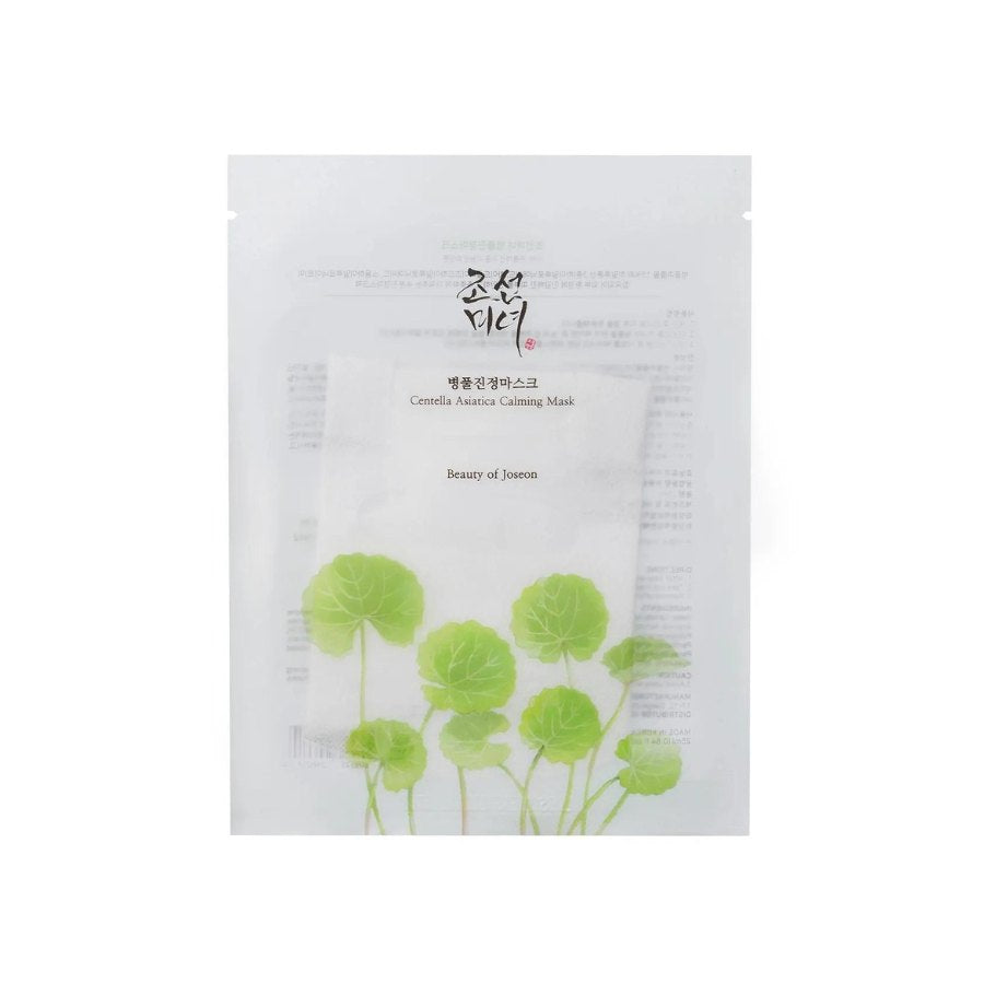 Beroligende Centella Asiatica Sheetmask med 15% Hyaluronsyre og Ginseng