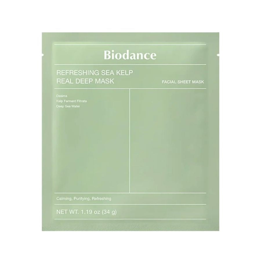 BIODANCE Avkjølende Hydrogelmaske med Fermentert Tang og Dyphavsvann