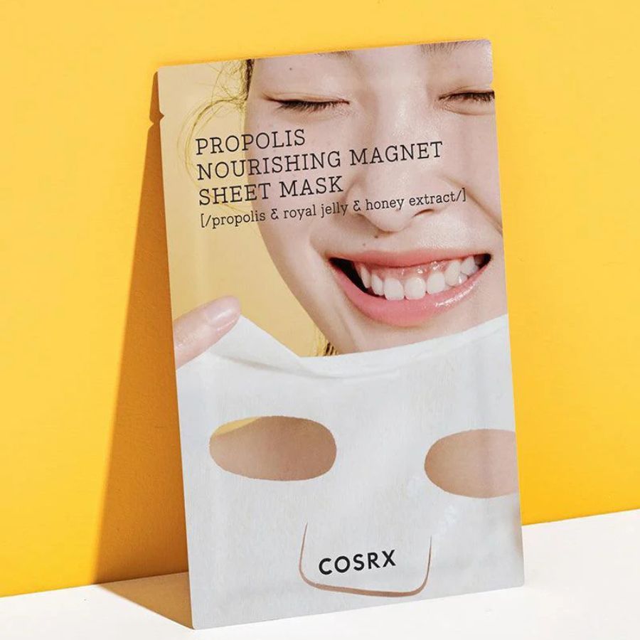 COSRX Full Fit Propolis Magnet Sheetmaske for Fukting og Næring