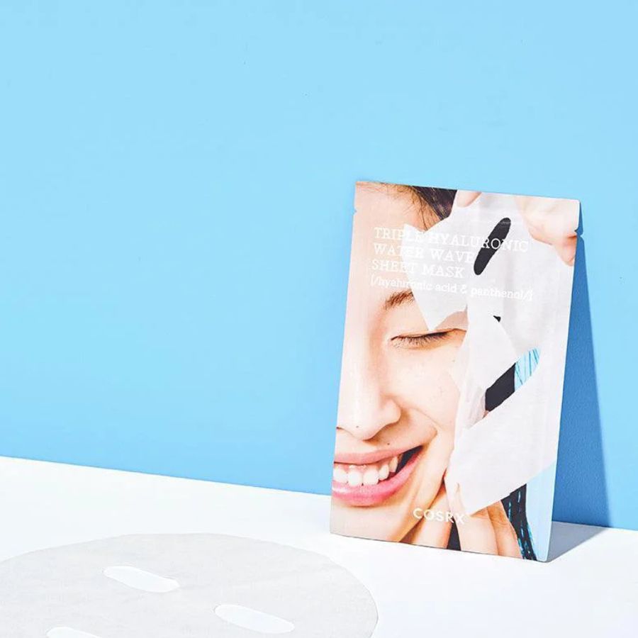 COSRX Hydrium Triple Hyaluronic Sheetmaske for Tørr og Dehydrert Hud