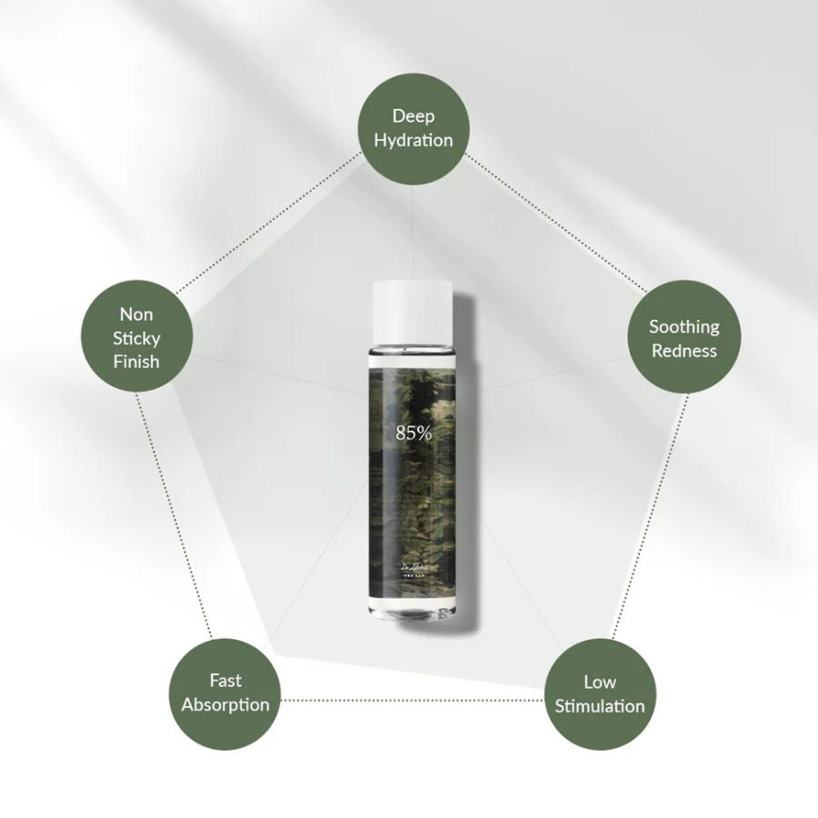Fuktighetsgivende Anastatica toner 85% ekstrakt, roer rødhet, sensitiv hud