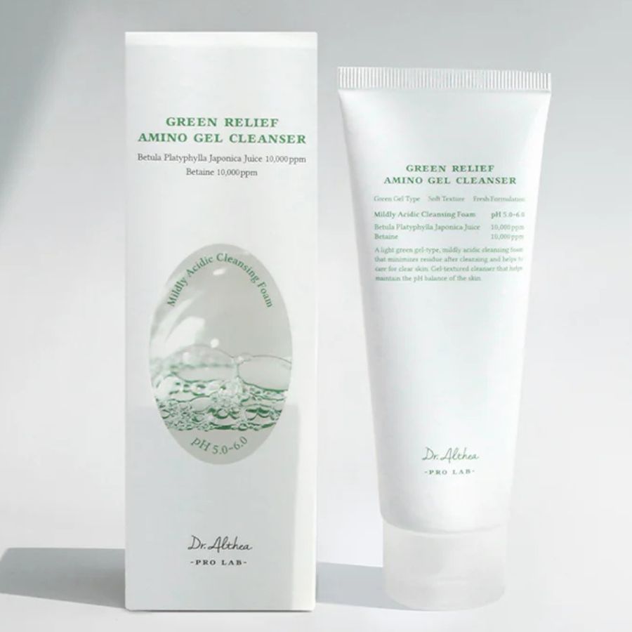 Dr. Althea Green Relief Amino Gel Cleanser mild, pH-balansert rens