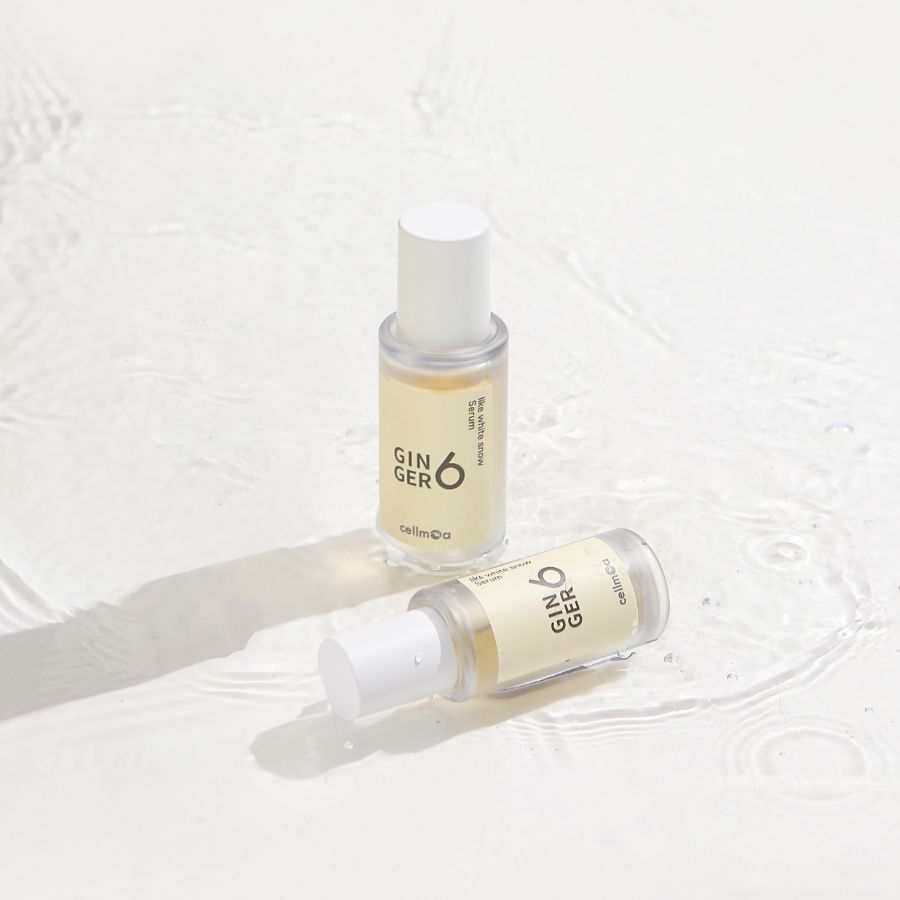 GINGER6 Ingefær Serum 70% Ekstrakt Fuktighetsgivende Anti-age Glød