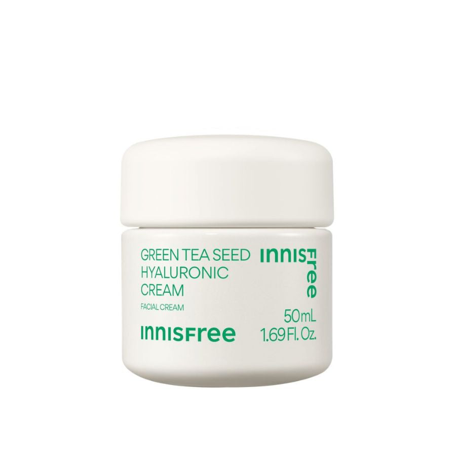 INNISFREE Green Tea Seed Hyaluronic Cream fuktighetskrem med hyaluron
