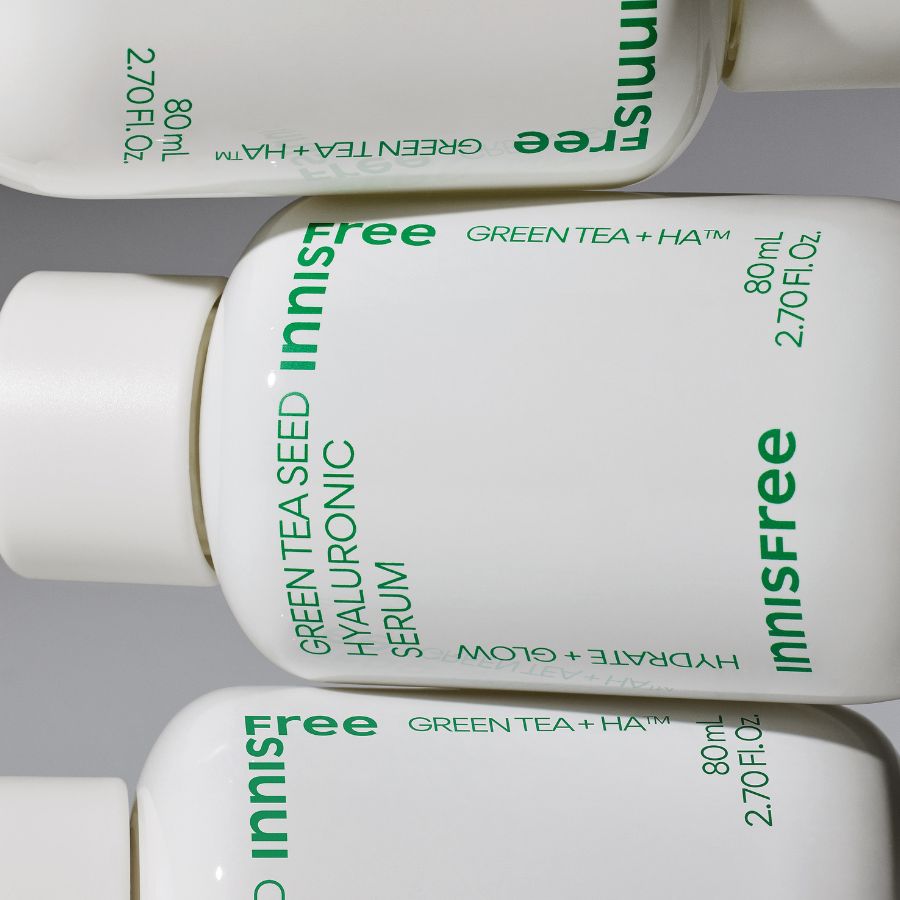 INNISFREE Green Tea Seed Hyaluronsyre Serum for Dyp Fuktbalanse