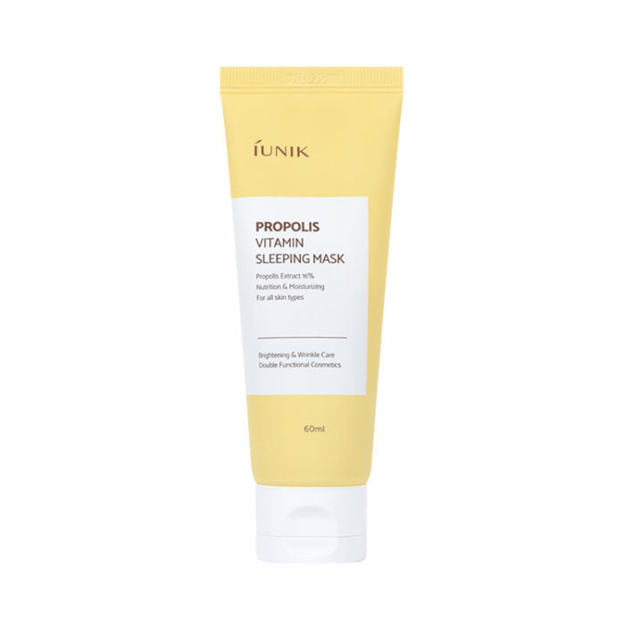 IUNIK Propolis Vitamin Sovemaske – Fuktgivende Nattkrem med Niacinamide