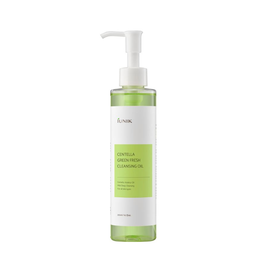 IUNIK Centella Green Fresh oljerens mild dyptrensende fuktgivende 150 ml