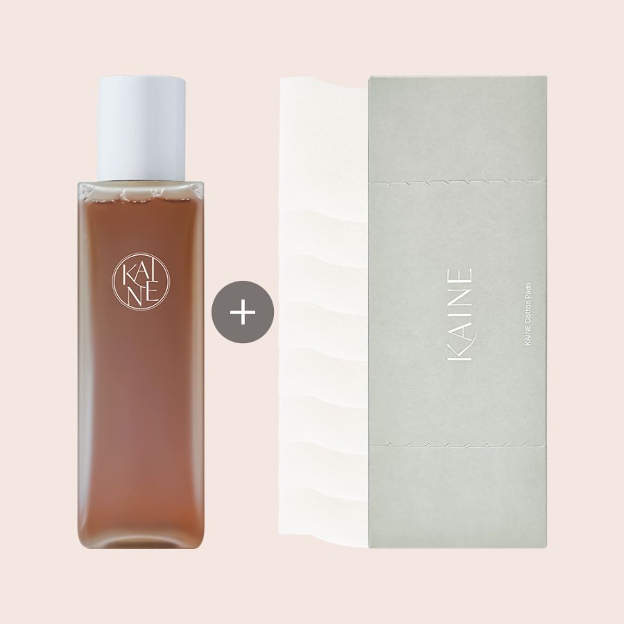 KAINE Kombu Balancing Ampoule Toner Spesialpakke 150 ml med Bomullpads