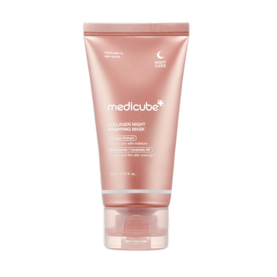 MEDICUBE Collagen Night Wrapping Mask jar