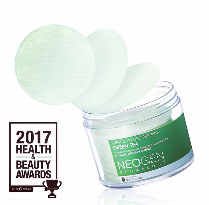 NEOGEN Bio-Peel Gauze Peeling grønn te 30 pads eksfolierende