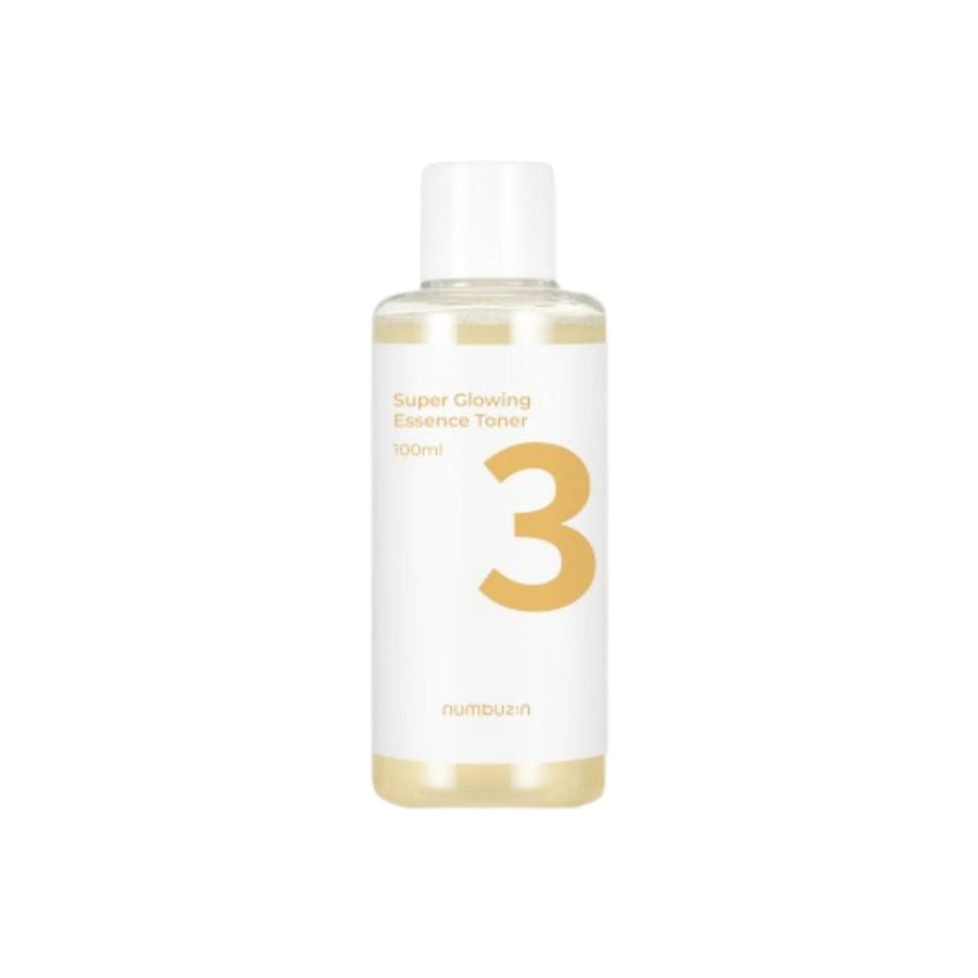 Numbuzin No.3 Super Glødende Essens Toner 100ml: For Ungdommelig, Hydrert Hud og Jevn Tone