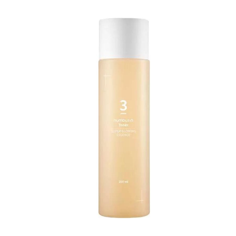 NUMBUZIN No.3 Super Glowing Essence Toner med fermentert glød
