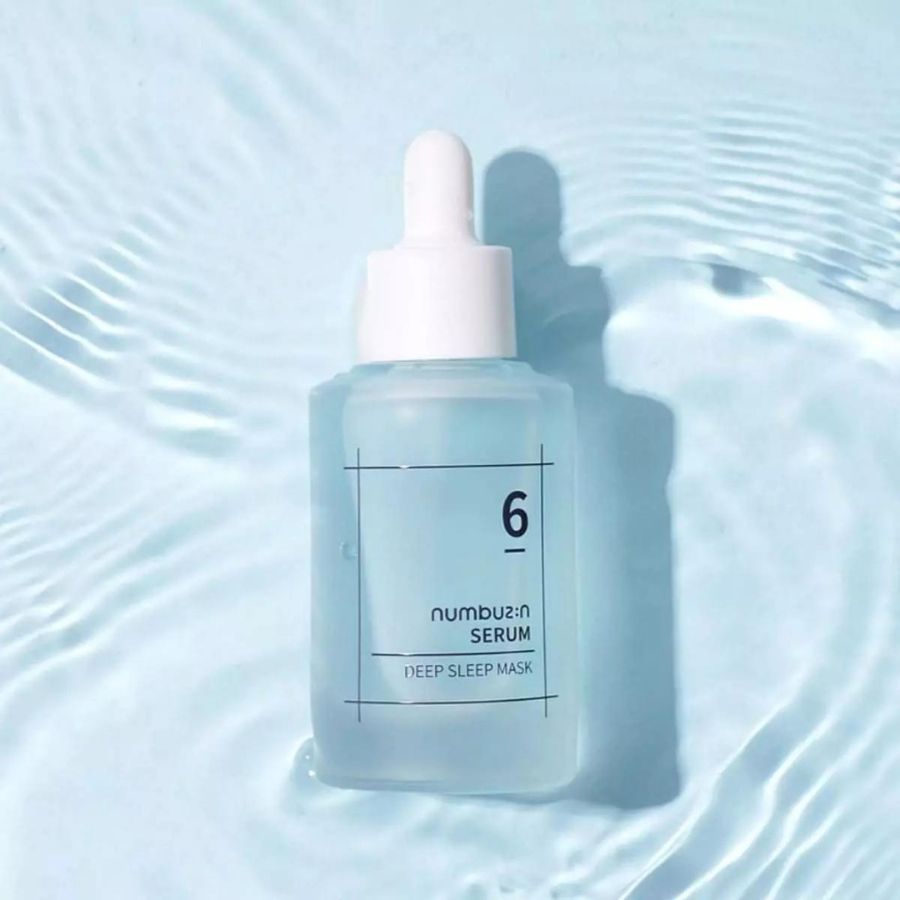 NUMBUZIN No.6 Deep Sleep Mask Serum fuktgivende hyaluronsyre mineralrikt