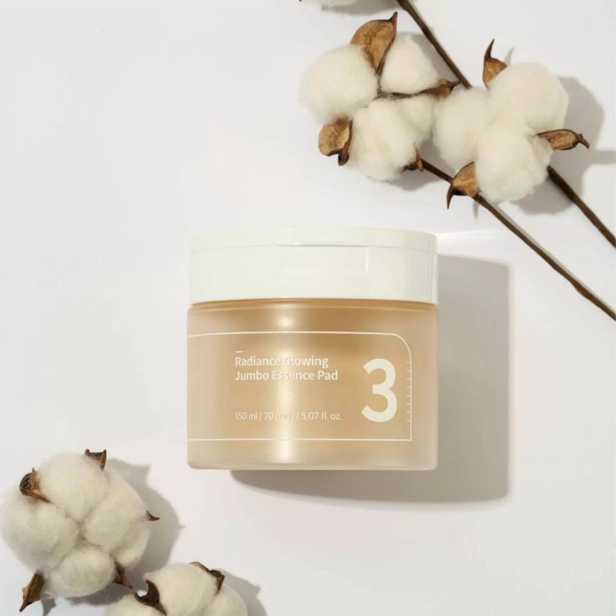 NUMBUZIN No.3 Strålende Jumbo Essence Pads med 50 fermenterte ekstrakter