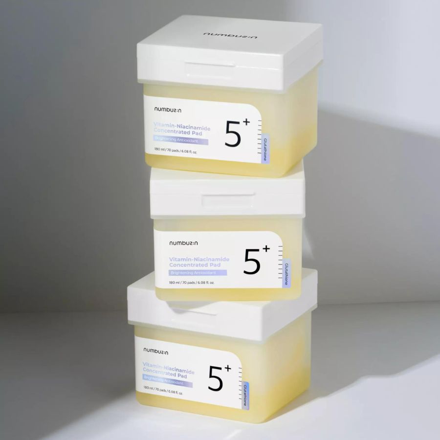 NUMBUZIN No.5 Vitamin Niacinamide Konsentrerte Pad for Hyperpigmentering og Glød