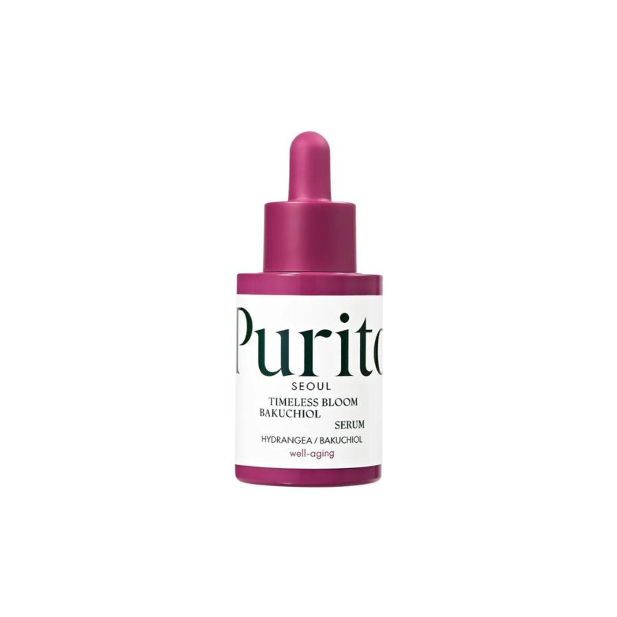 PURITO Bakuchiol Timeless Bloom Revitalizing Serum bottle