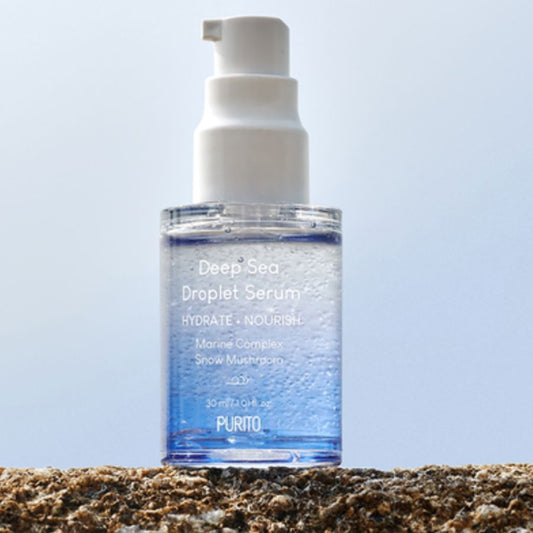 PURITO Deep Sea Droplet Serum - Mineralrikt Fuktighetsserum for Tørr Hud