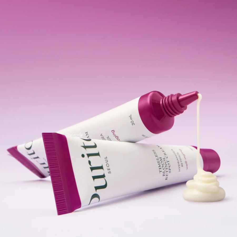 Purito Timeless Bloom Retinol Spot Cream 0,1% Jeju Hortensia Bakuchiol