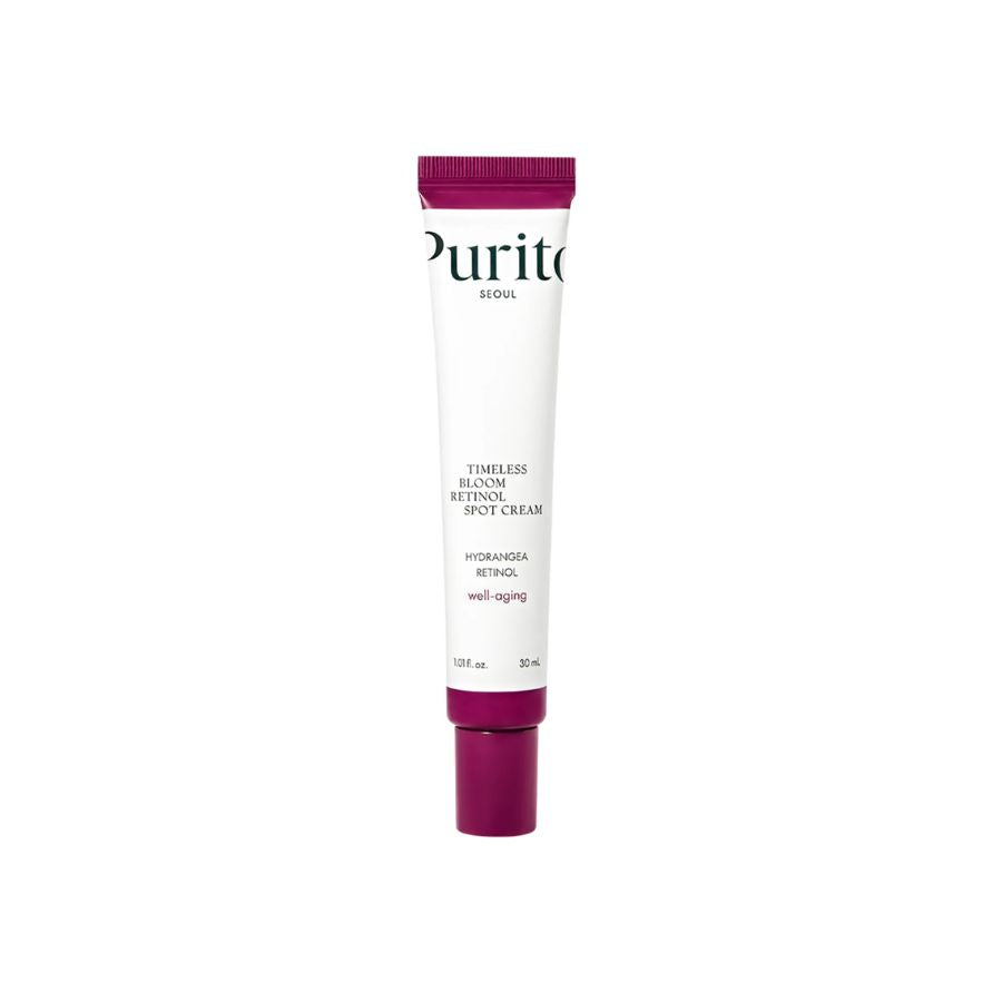 Purito Timeless Bloom Retinol Spot Cream 0,1% Jeju Hortensia Bakuchiol
